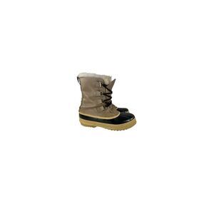 Sorel Vintage 90s Y2K Sorel Waterproof Manitou Faux Fur Duck Boots Women's 6US